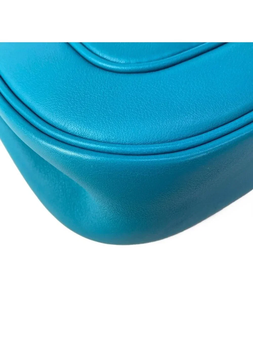 Hermes Shoulder Bag Roulis Mini Turquoise Silver